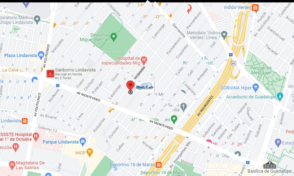 Medylab Mapa Río Bamba 737 Int 11